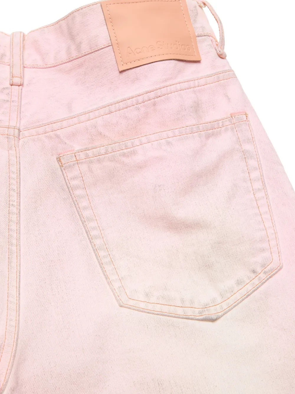 Acne Studios Katoenen shorts Roze