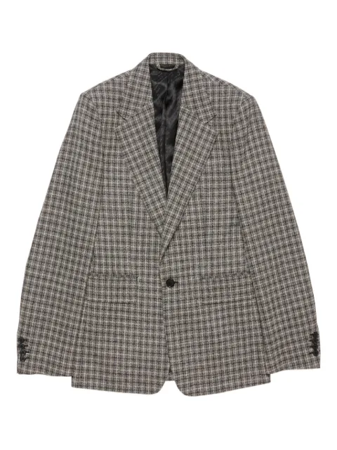 Acne Studios blazer en laine à carreaux