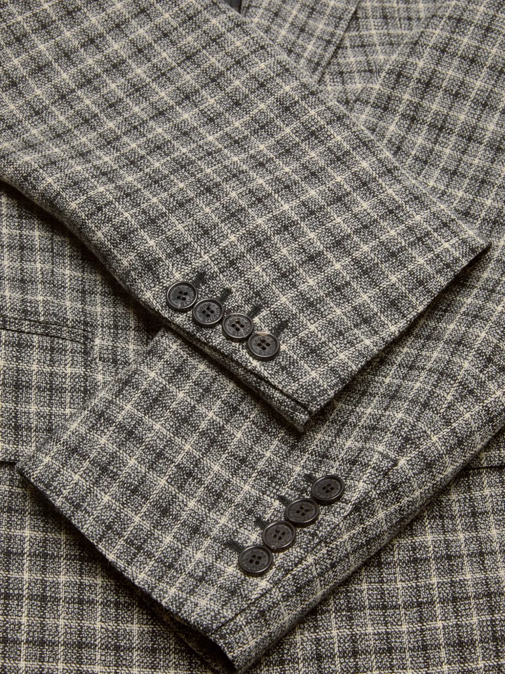 Acne Studios Geruite blazer Bruin