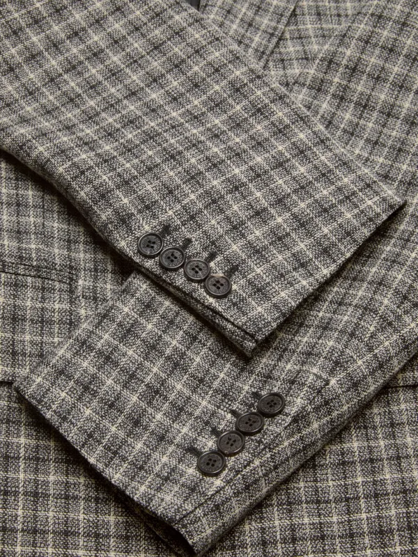 Acne Studios ウールジャケット チェック ACNE STUDIOS(アクネストゥディオズ) Vichy Houndstooth Wool