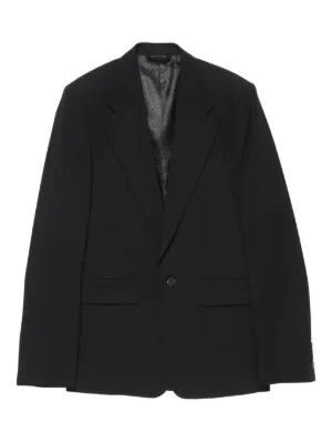 Acne Studios ピークドラペル ダブルジャケット | ブラック | FARFETCH JP