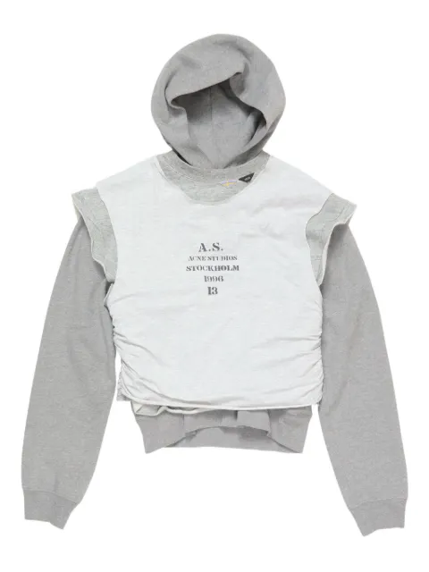 Acne Studios هودي بطبقات