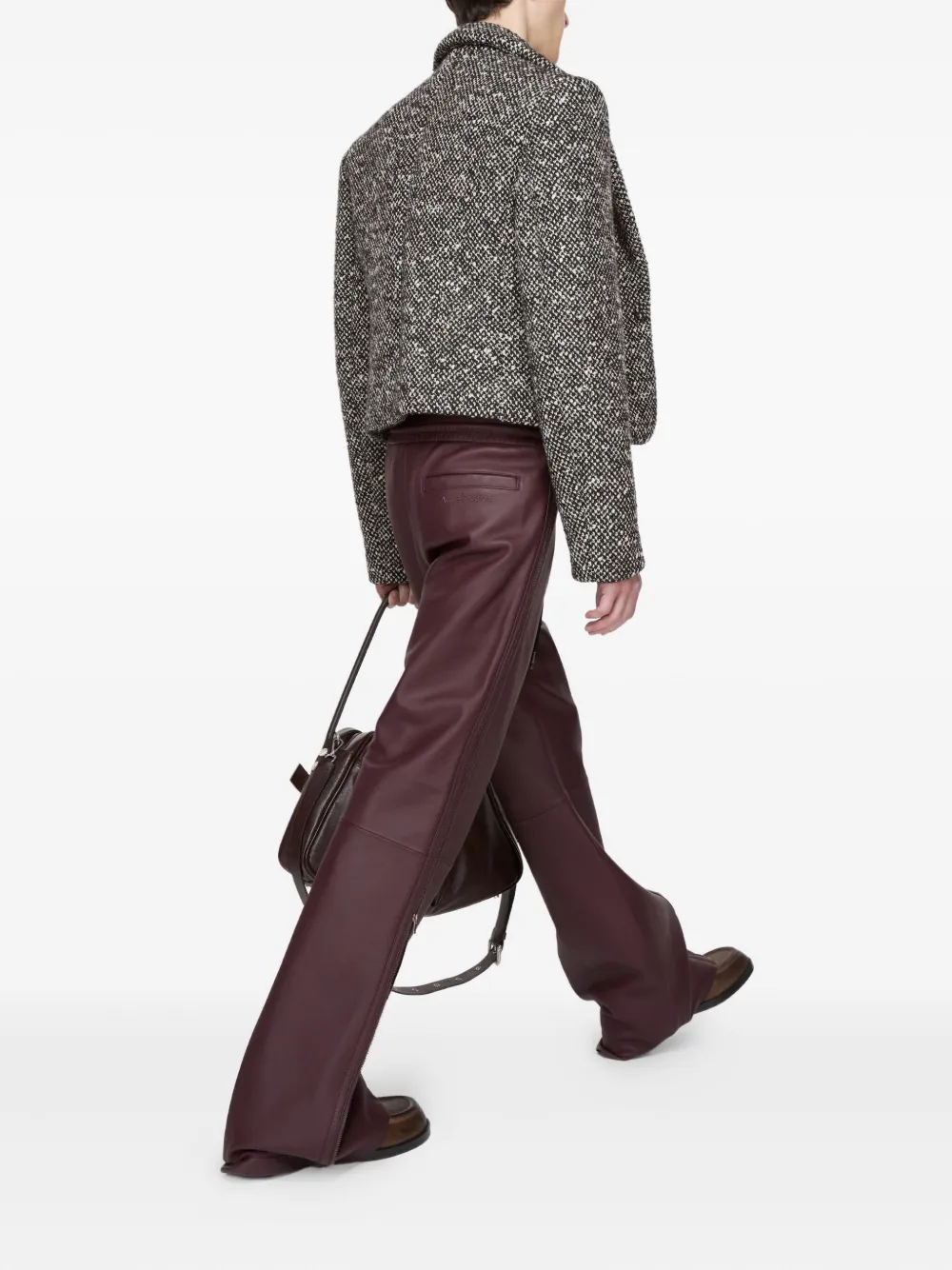 Acne Studios Broek met trekkoord Rood