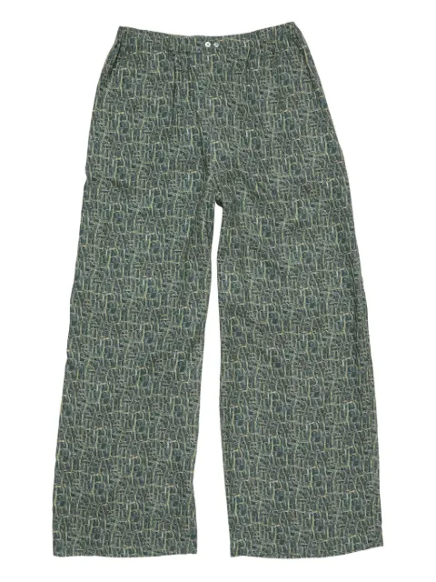 Acne Studios abstract-print trousers
