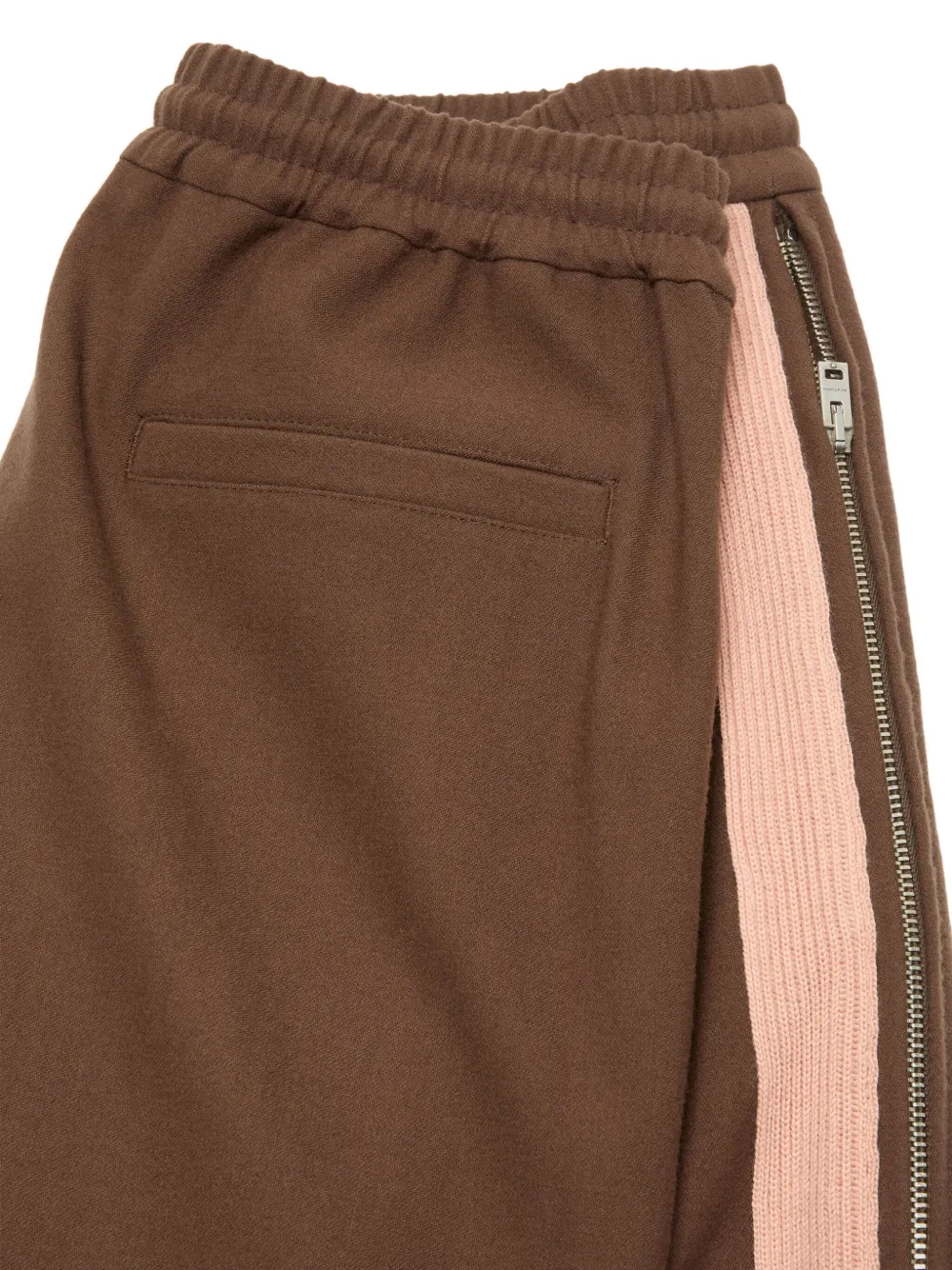 Acne Studios Trainingsbroek met rits Bruin