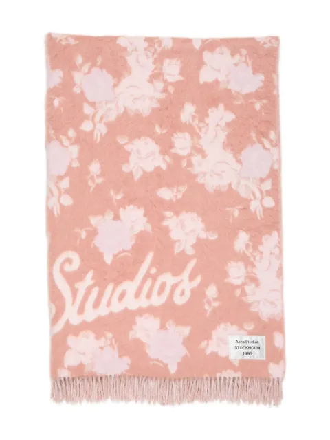 Acne Studios logo-detail scarf