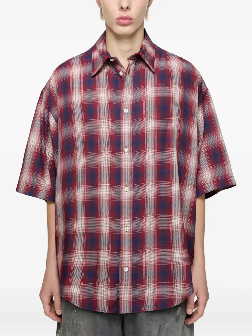 Acne Studios Button-up shirt Rood