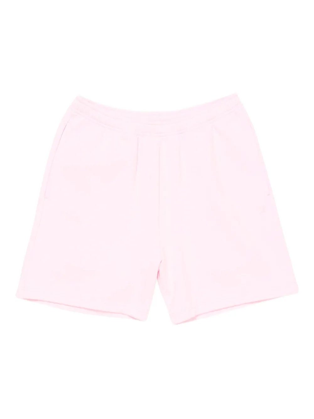 Acne Studios Shorts met geborduurd logo Roze