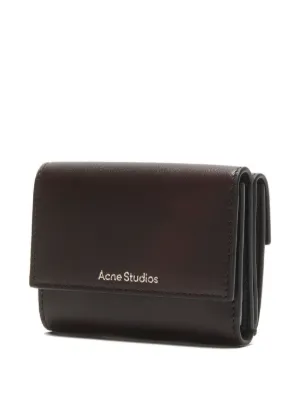 acne studios 財布 2つ折り 黒 ブラック ミニ財布 ブラック（黒）系