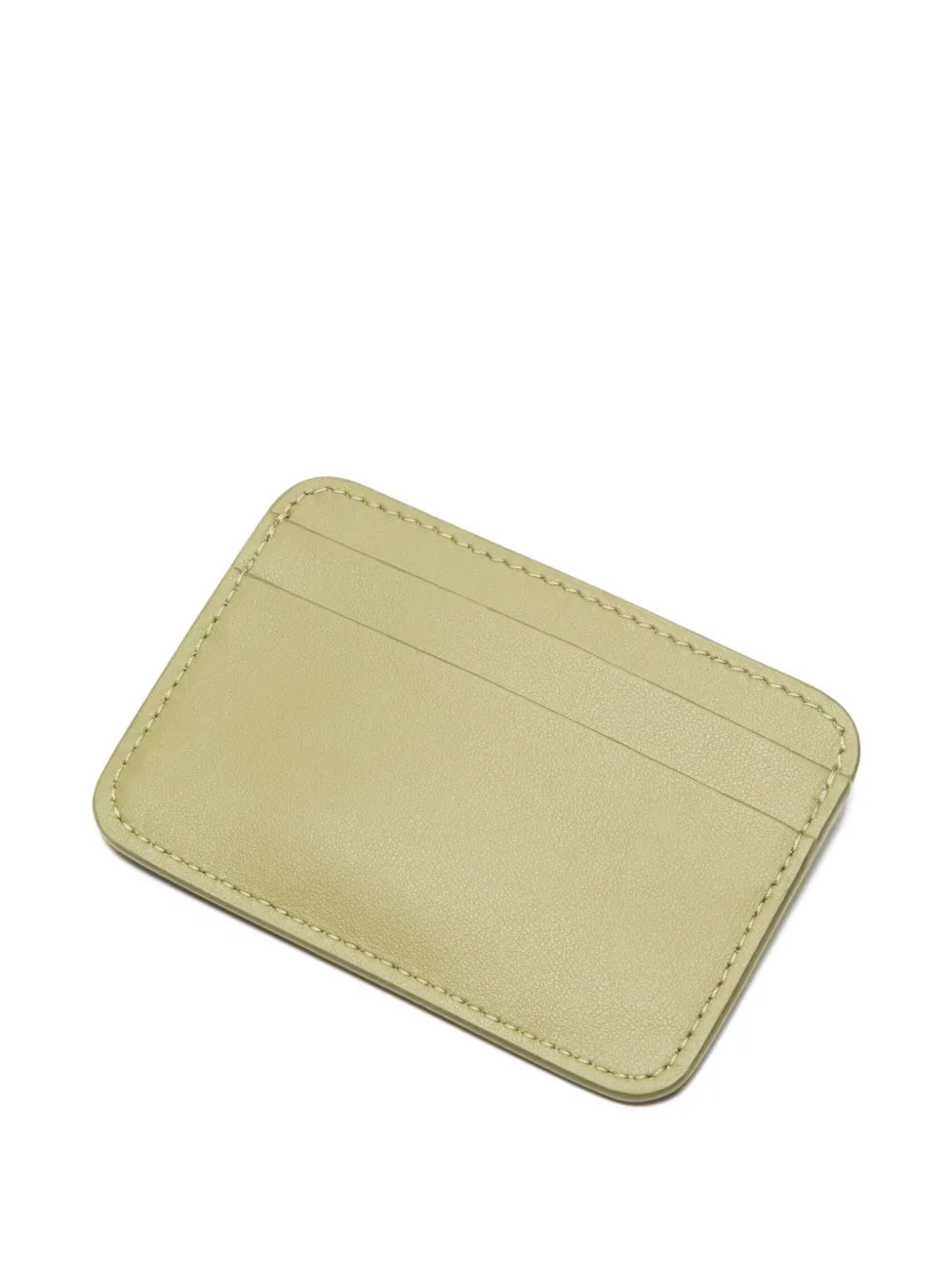 Acne Studios Leren pasjeshouder Groen