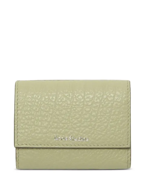 Acne Studios tri-fold leather wallet
