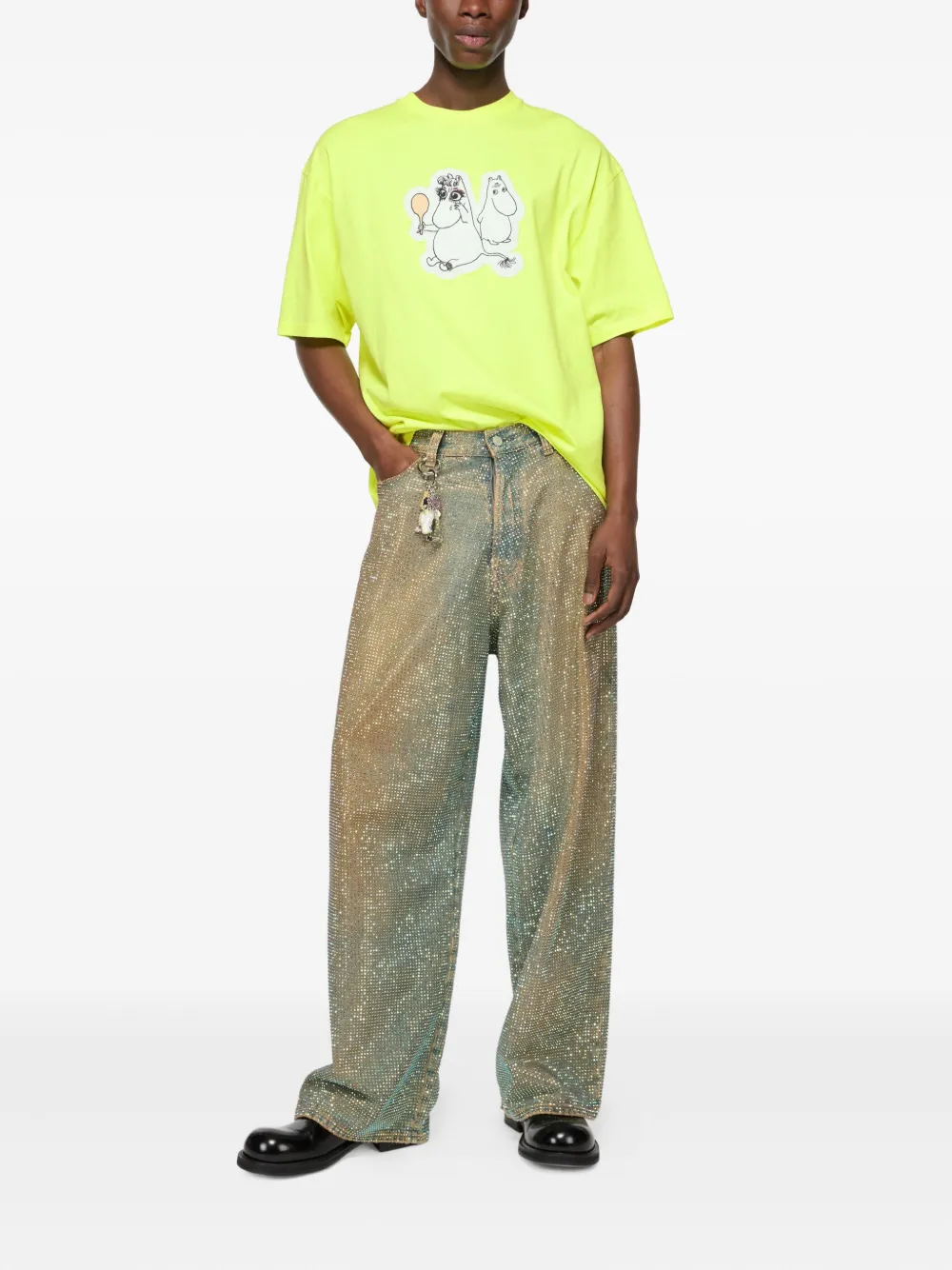 Acne Studios graphic-print t-shirt | T-Shirts & Jersey Shirts | Image 2