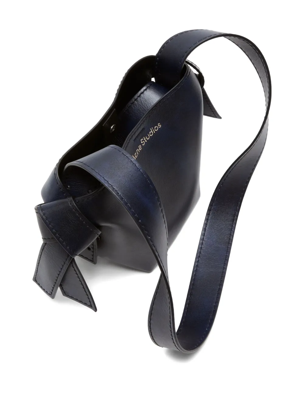 Acne Studios Musubi Shoulder Bag In Black