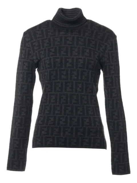 Fendi Pre-Owned top tejido Zucca 1980-1990
