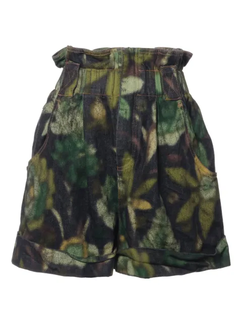 Fendi Pre-Owned 2019 floral-motif shorts
