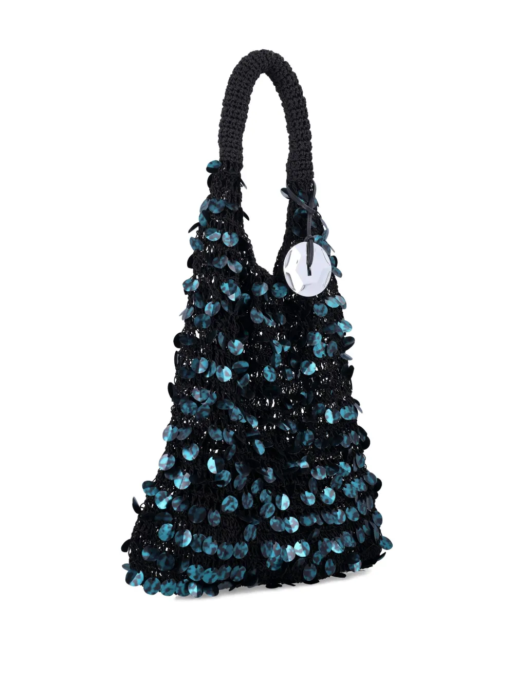 JW Anderson Shopper verfraaid met pailletten Groen