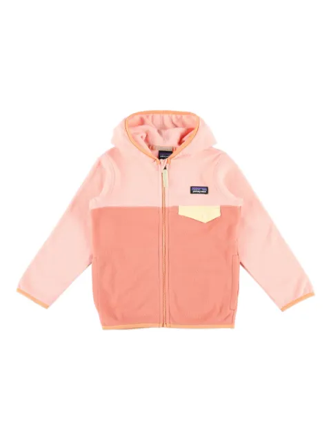Patagonia Kids chamarra bomber con logo