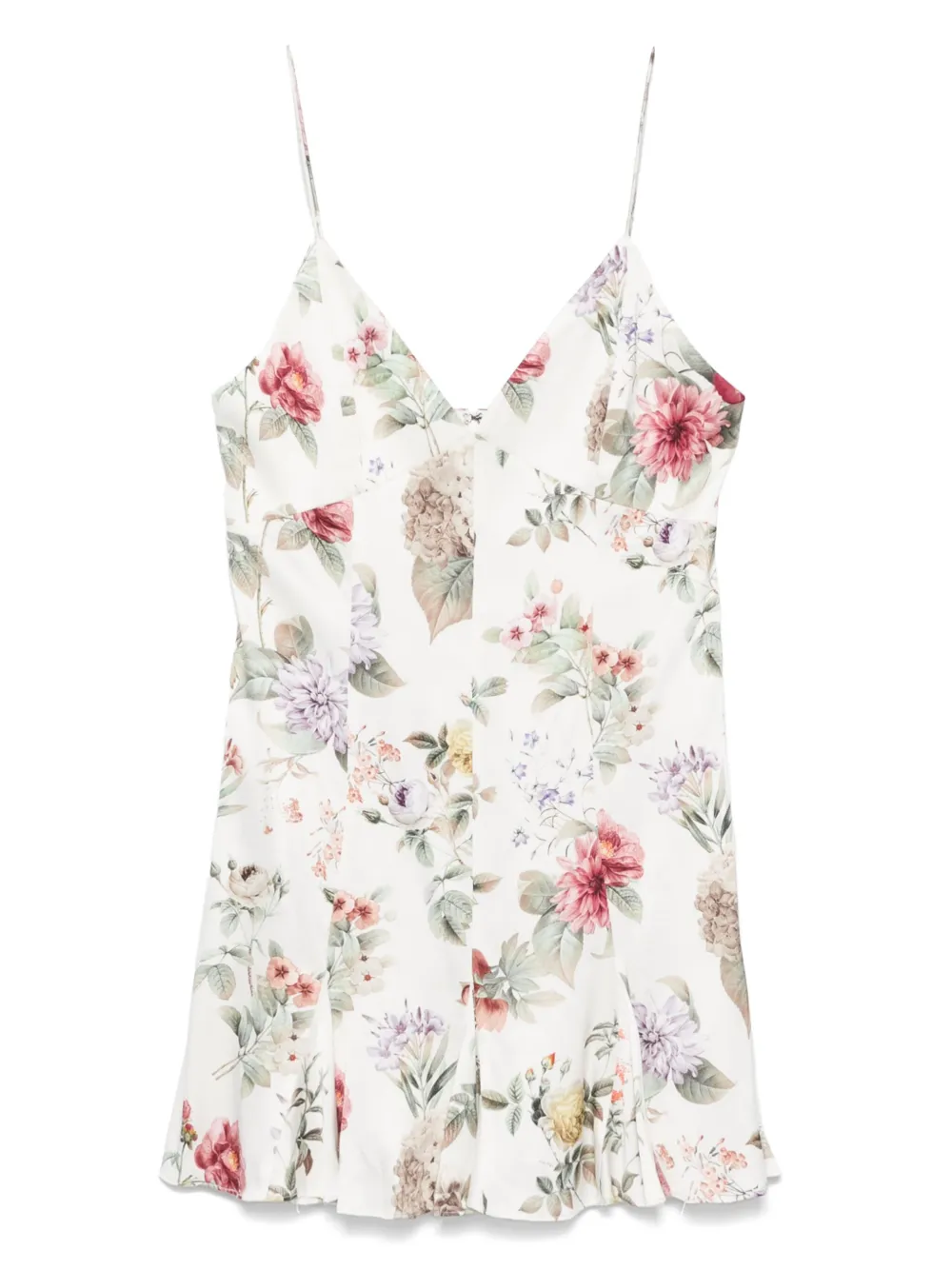 Alice + olivia Julietta mini-jurk Wit