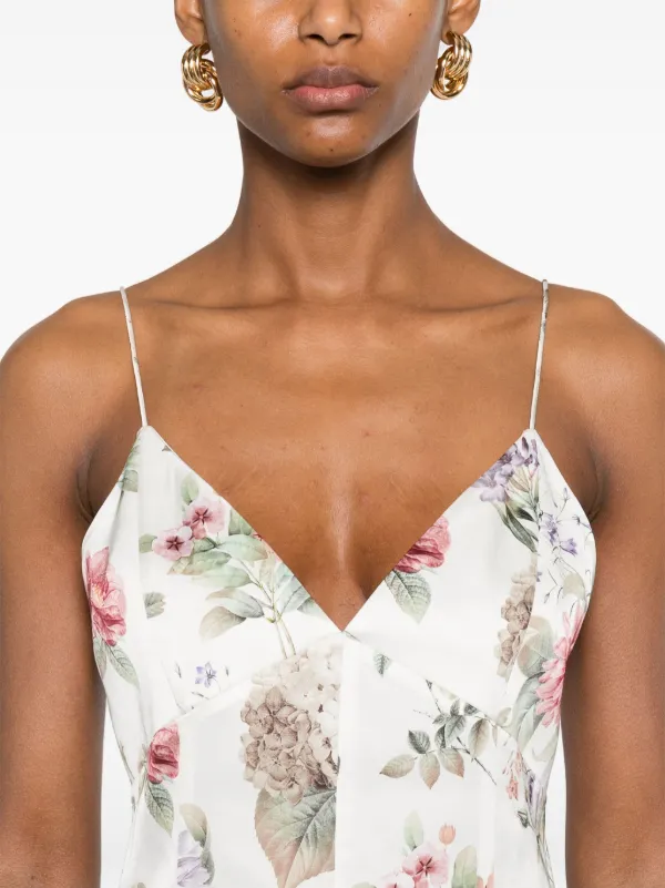 Alice + Olivia Julietta ミニドレス | ホワイト | FARFETCH JP