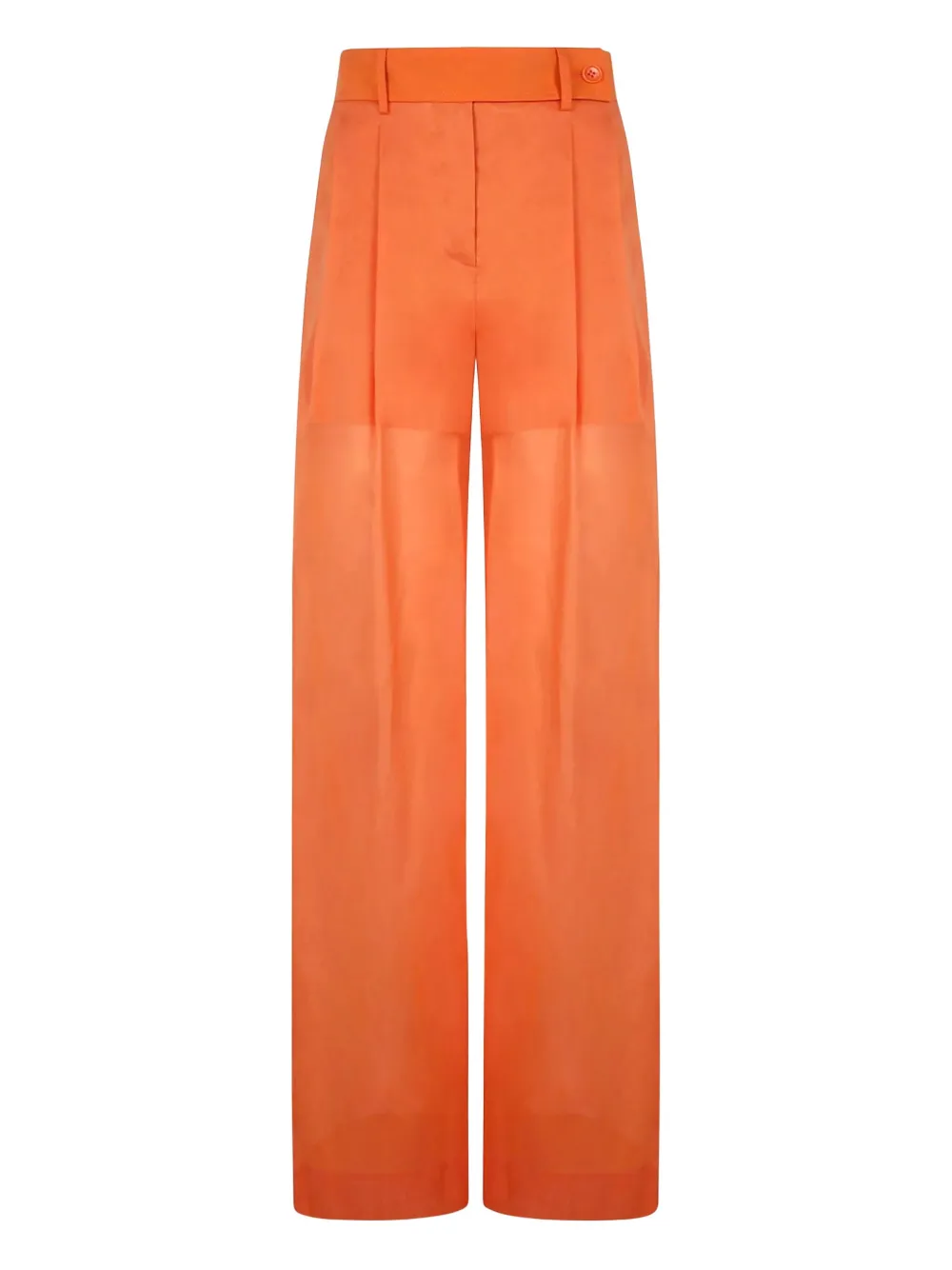Alberta Ferretti pleated trousers | Orange | Image 1