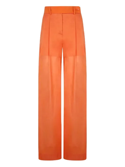 Alberta Ferretti بنطال بكسرات