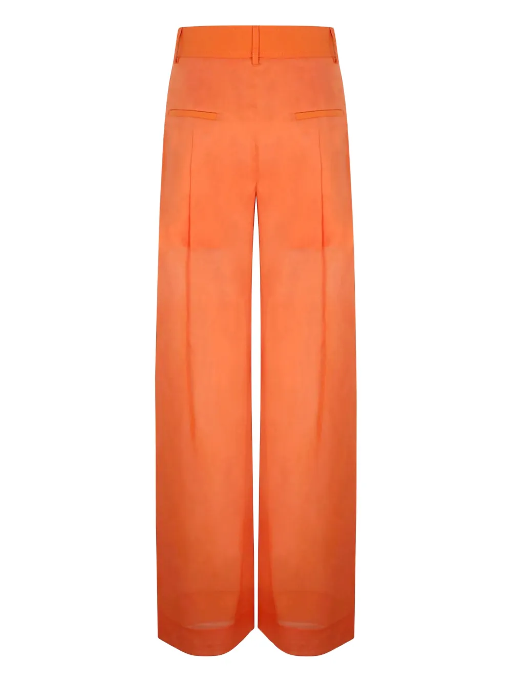 Alberta Ferretti Plooibroek Oranje