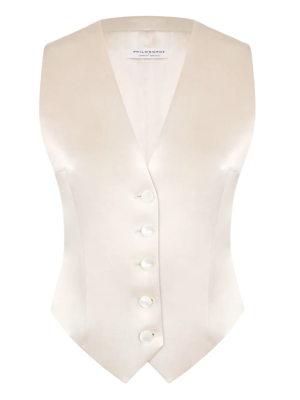 Philosophy Di Lorenzo Serafini Satijnen spencer Beige