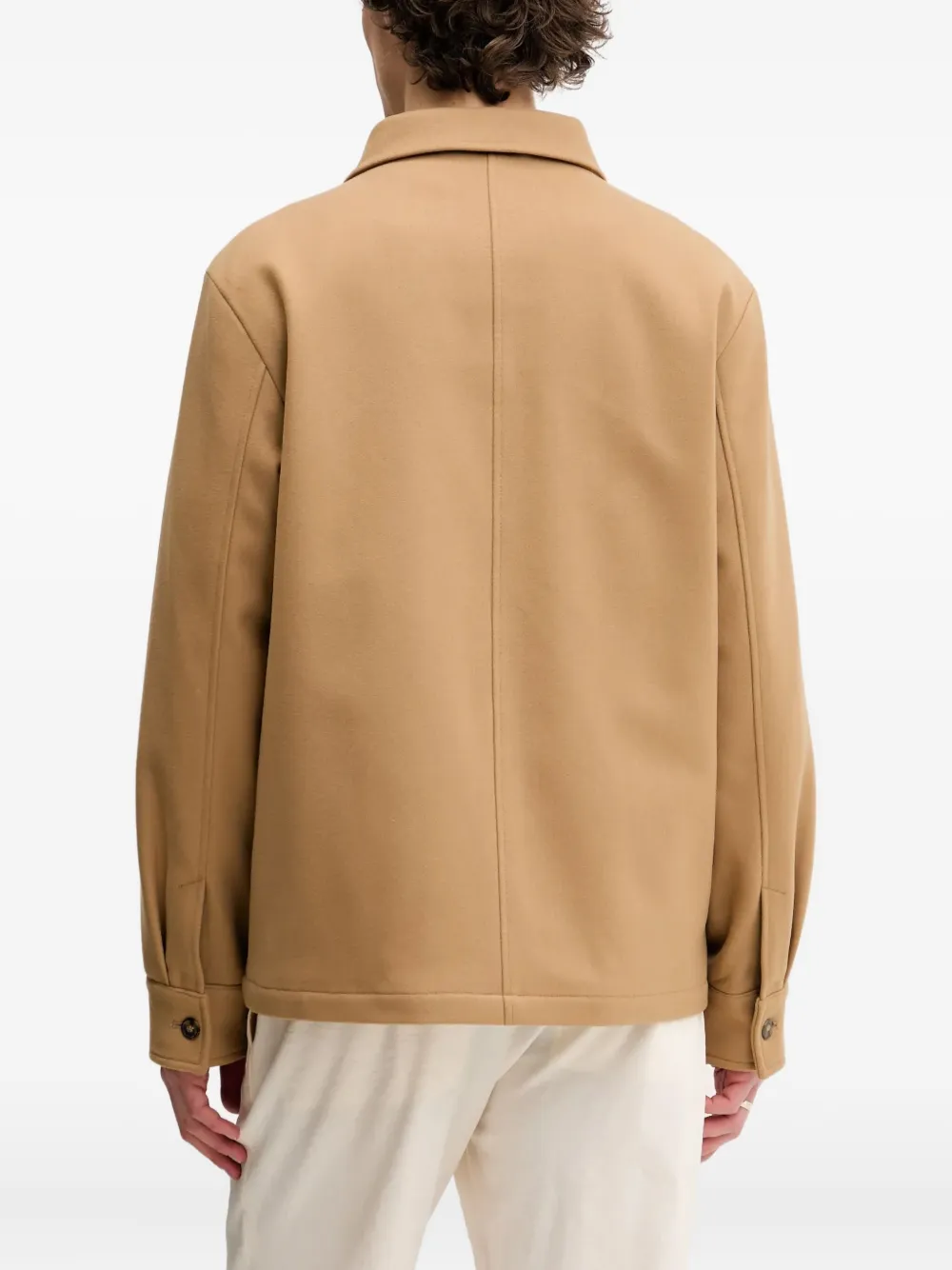 A.P.C. patch-pocket wool-blend jacket | Hemdjacken | Image 2