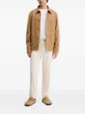 A.P.C. patch-pocket wool-blend jacket - Brown