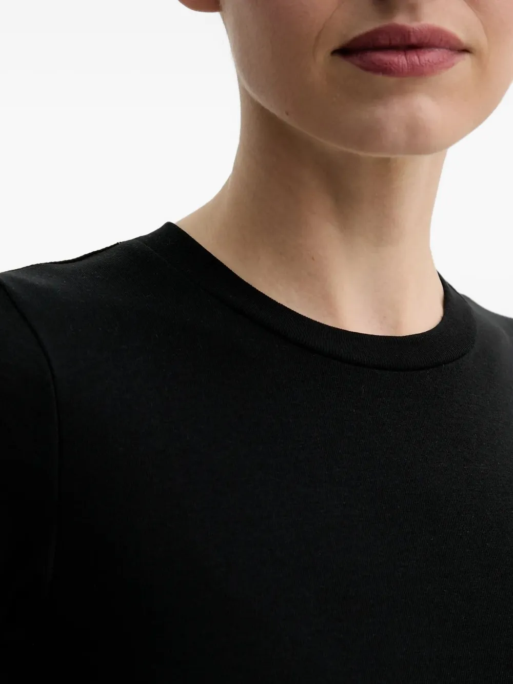 A.L.C. T-shirt met ronde hals Zwart