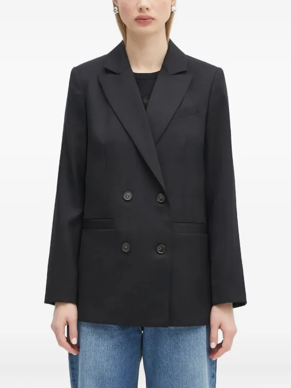 A.P.C. Lucy ウールダブルジャケット | ブラック | FARFETCH JP