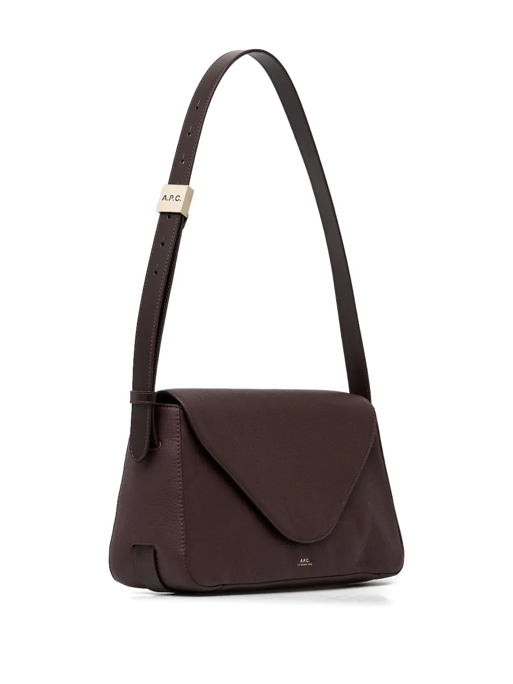 A.P.C. Daria shopper met omslag - Bruin