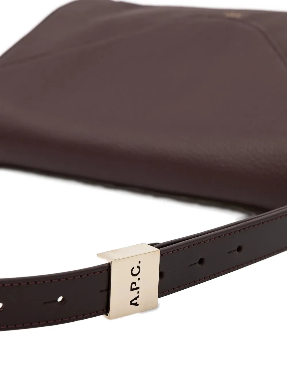 Apc Daria Flap Tote Bag In Brown