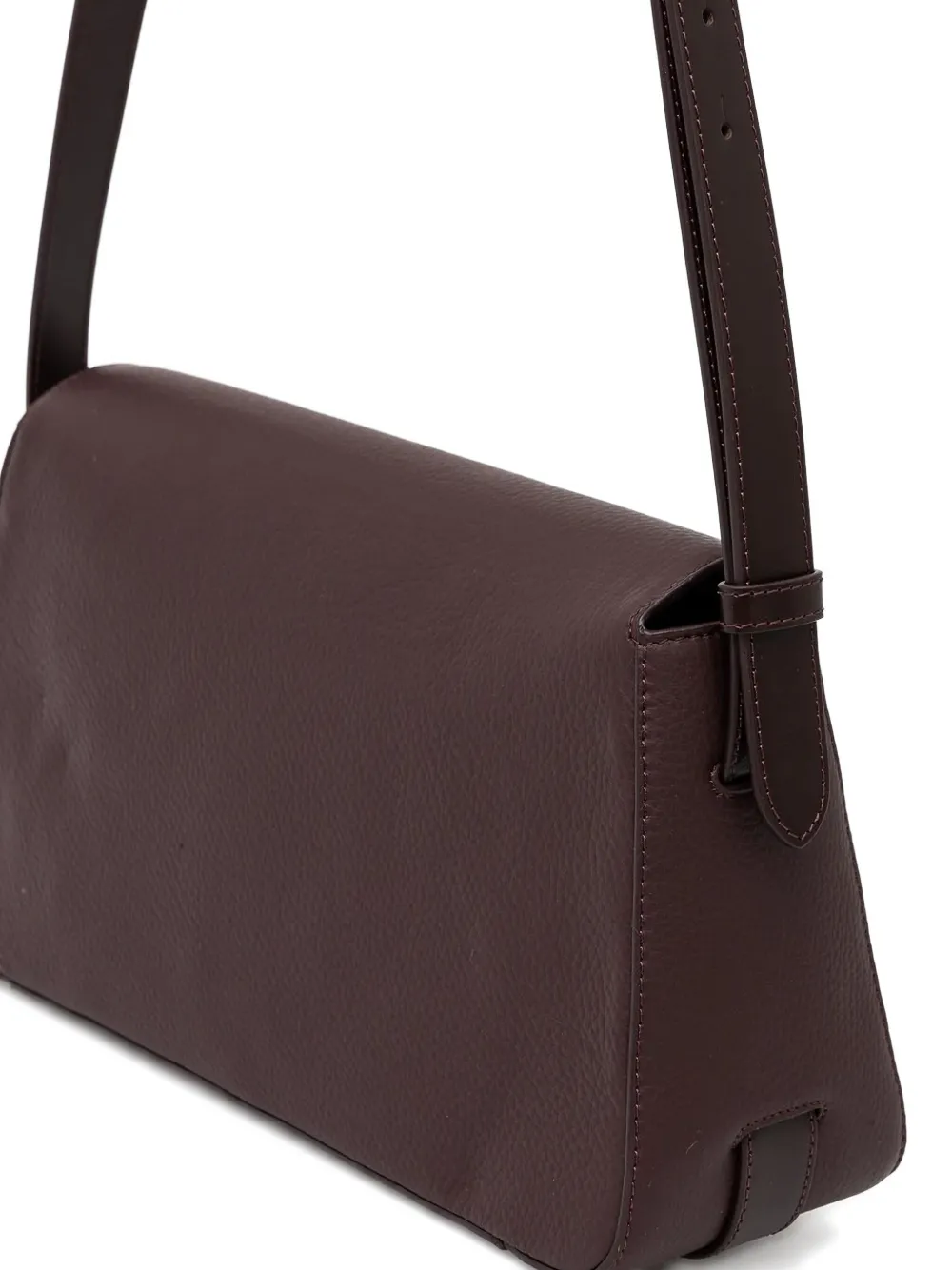Apc Daria Flap Tote Bag In Brown