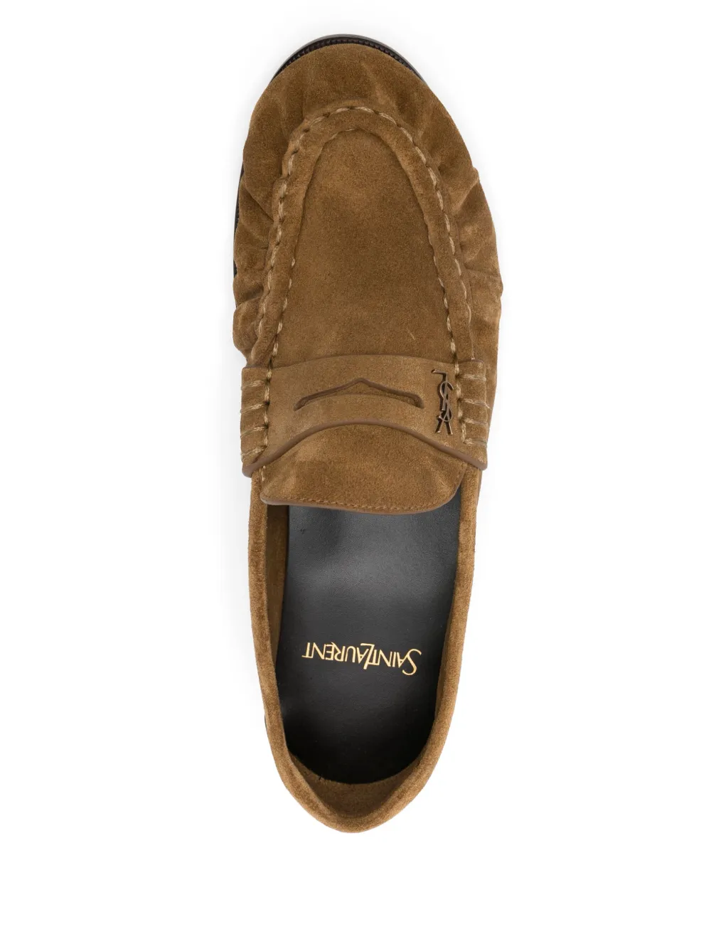 Saint Laurent Le loafers Brown