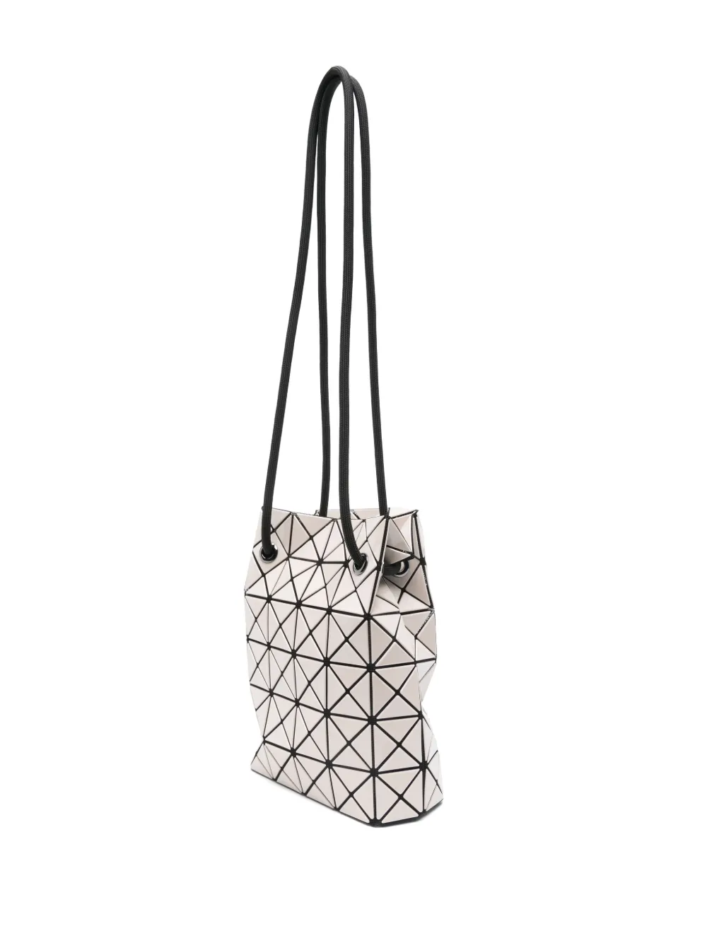 Bao Issey Miyake Bucket-tas met geometrisch patroon Beige