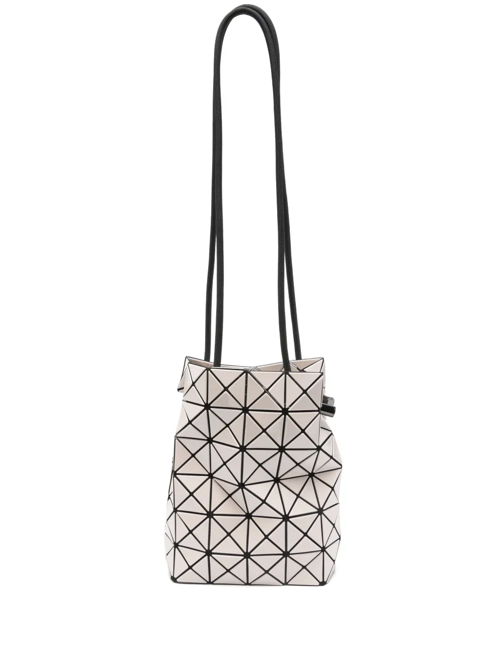 Bao Bao Issey Miyake geometric-pattern bucket bag | Neutrals | Image 1