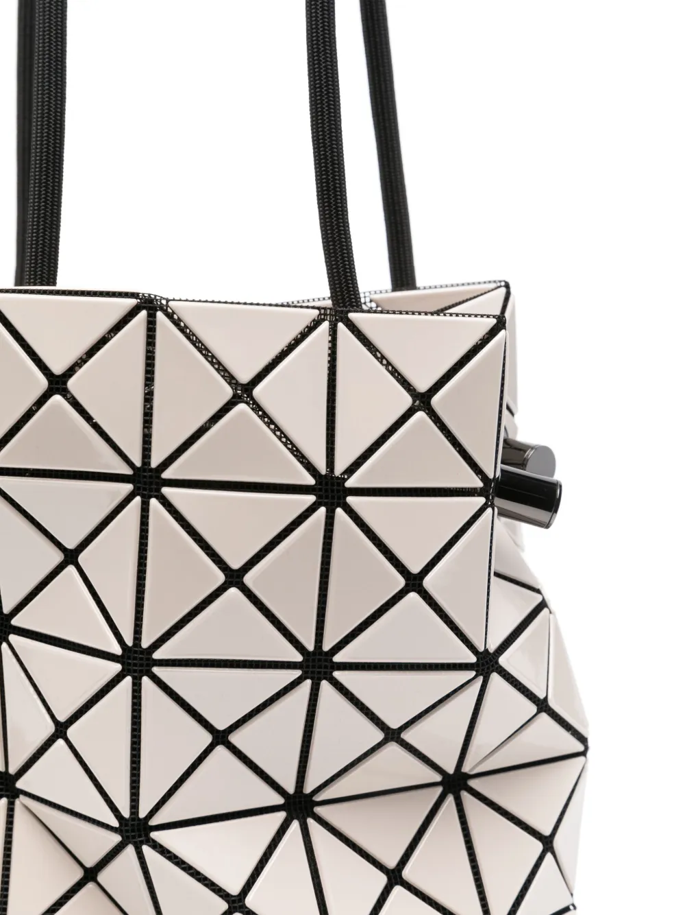 Bao Issey Miyake Bucket-tas met geometrisch patroon Beige