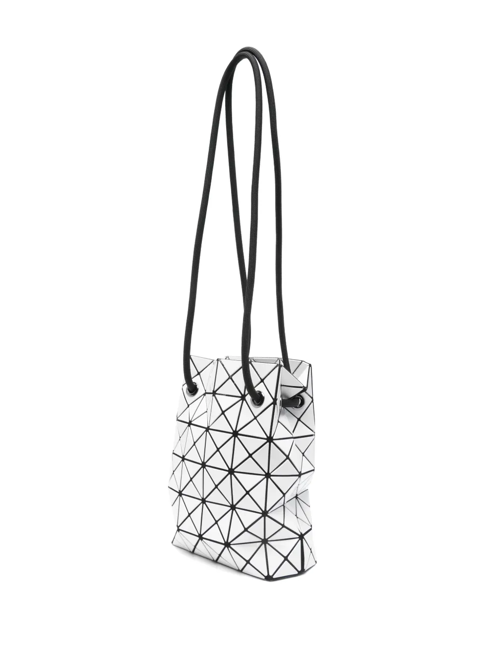 Bao Issey Miyake Bucket-tas met geometrisch patroon Wit
