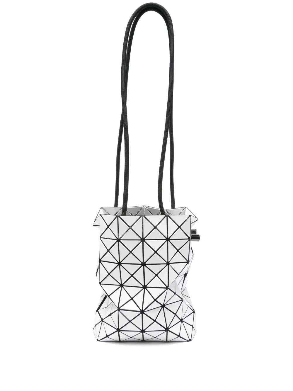 Bao Issey Miyake Bucket-tas met geometrisch patroon Wit