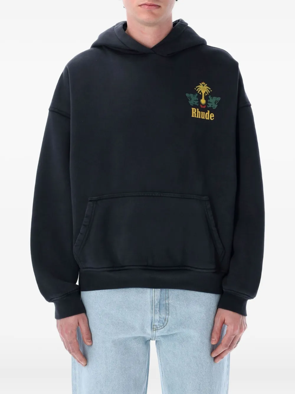 RHUDE hoodie Tabaco | negro | Image 1