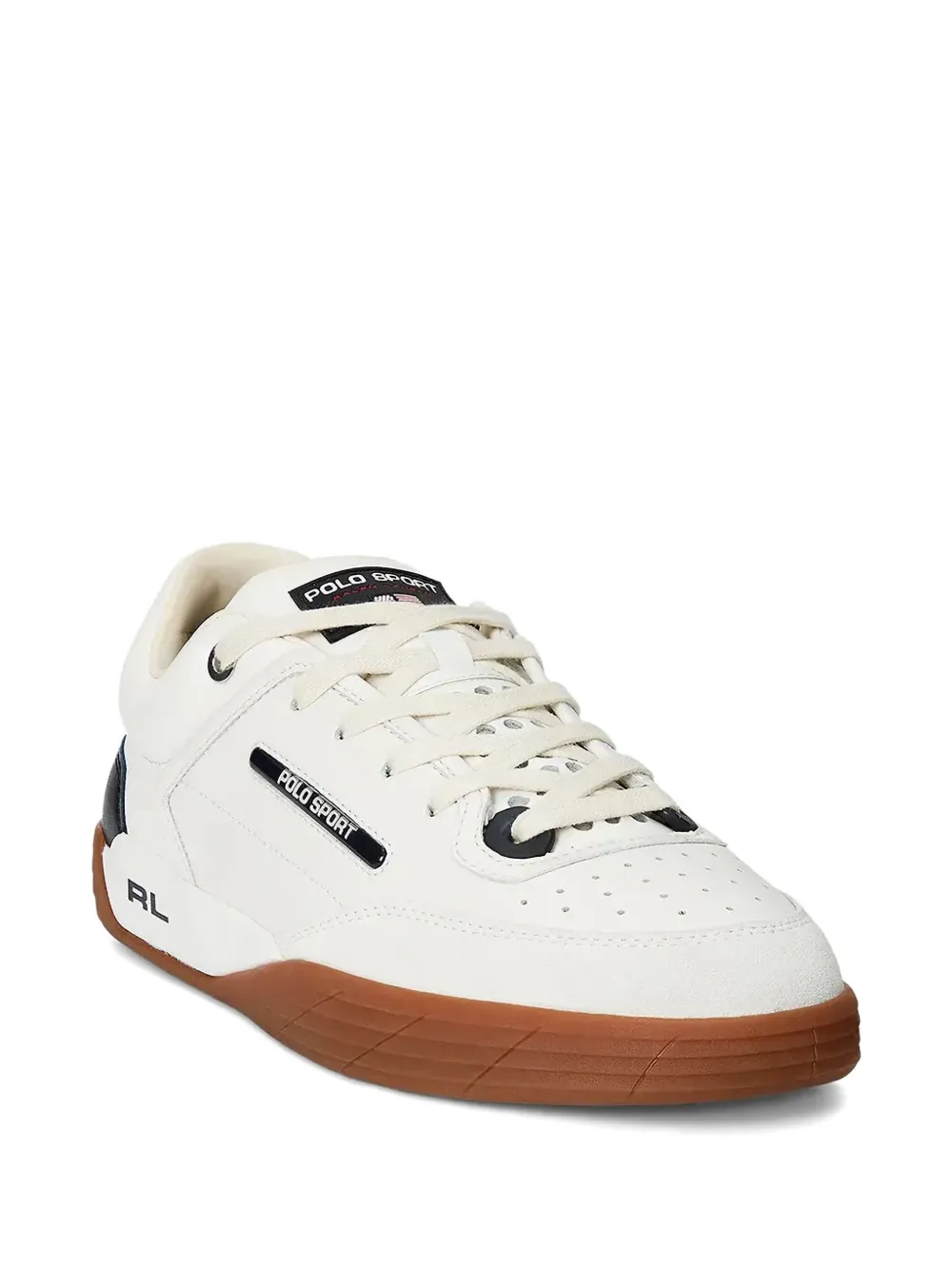 Polo Ralph Lauren Leren sneakers Wit