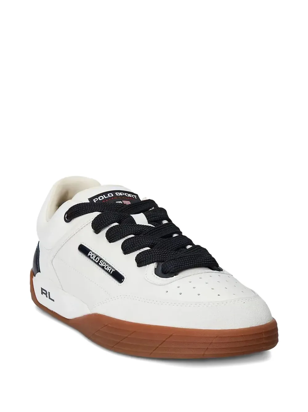 Polo Ralph Lauren Leren sneakers Wit