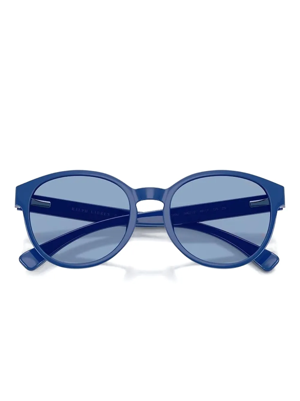 Polo Ralph Lauren Zonnebril met rond montuur Blauw