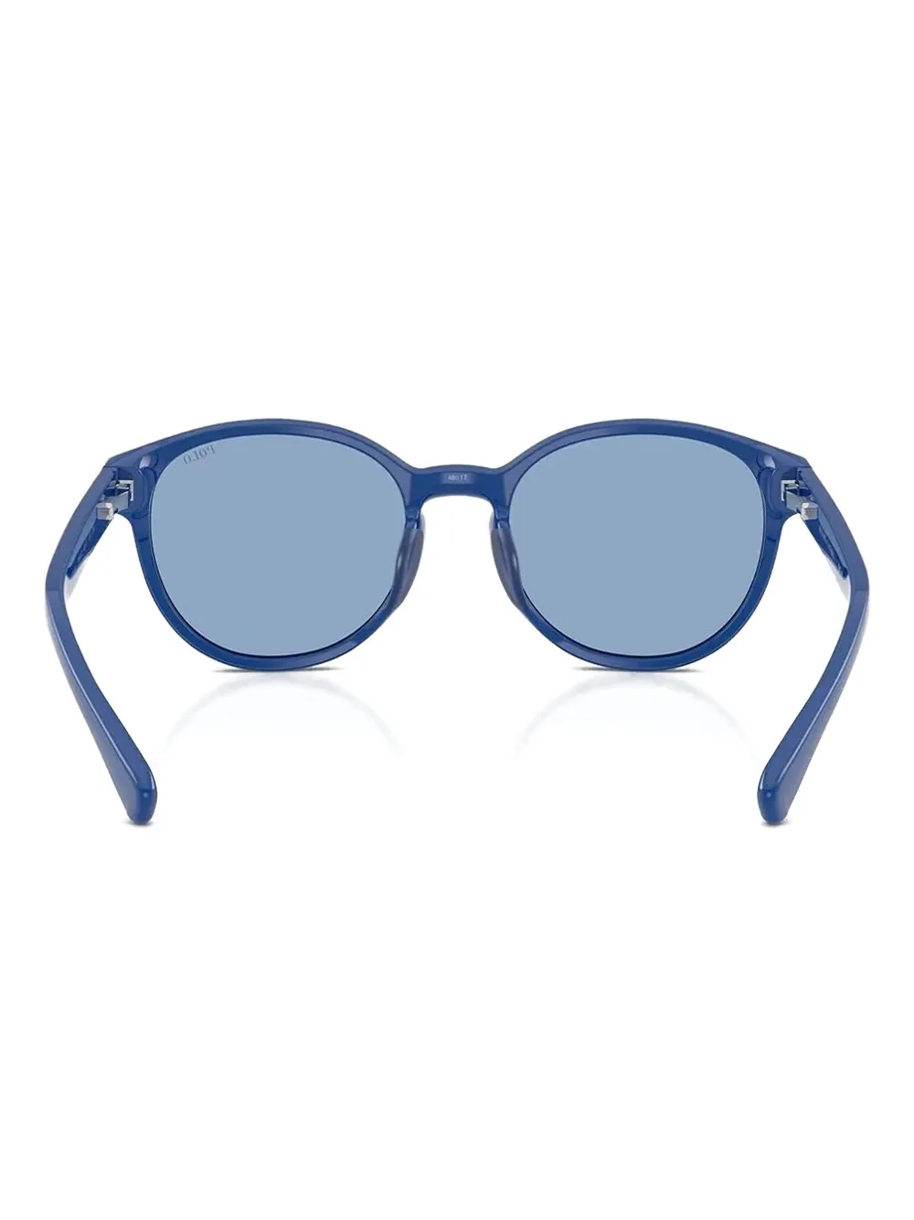 Polo Ralph Lauren Zonnebril met rond montuur Blauw