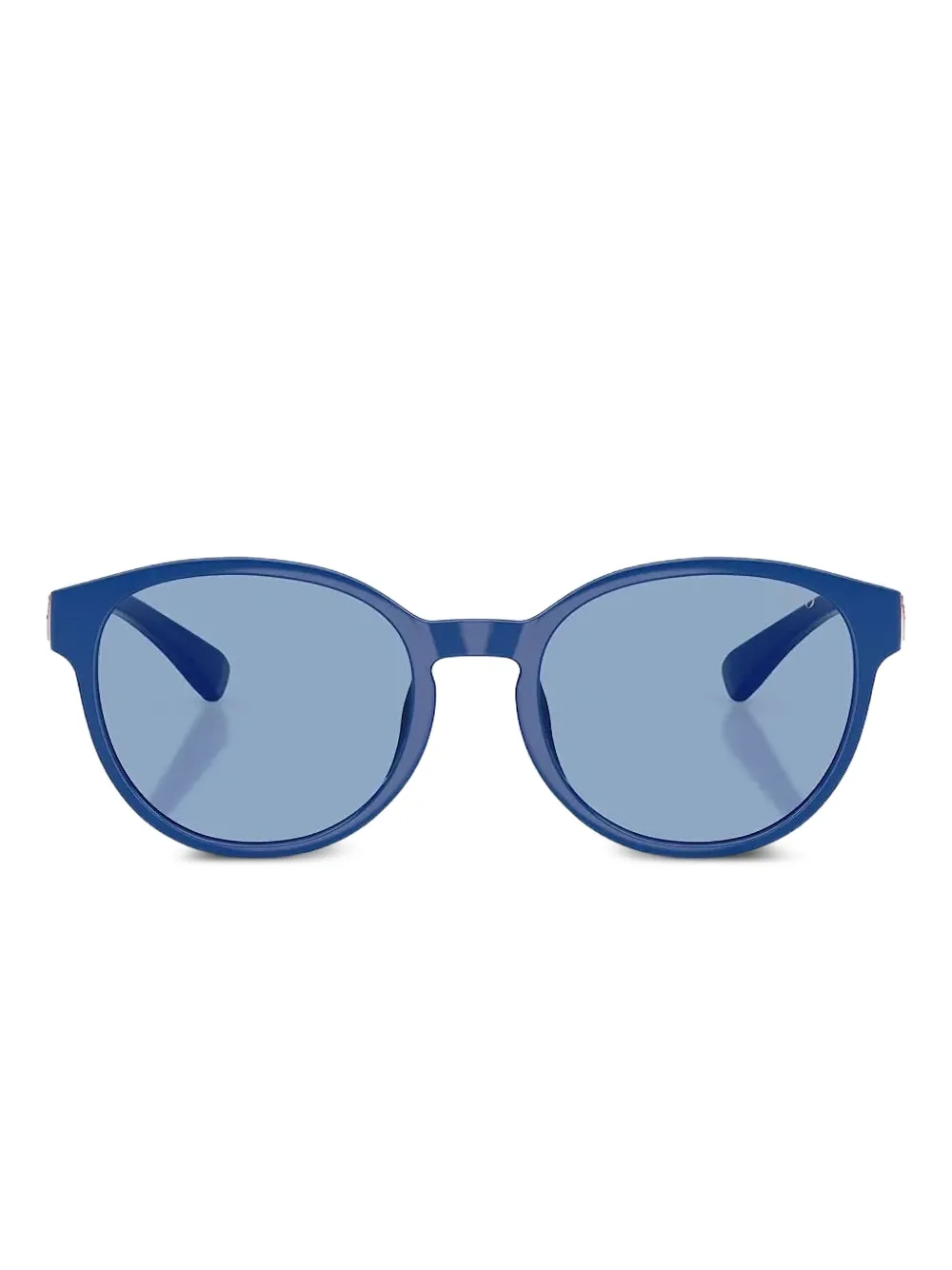 Polo Ralph Lauren Zonnebril met rond montuur Blauw