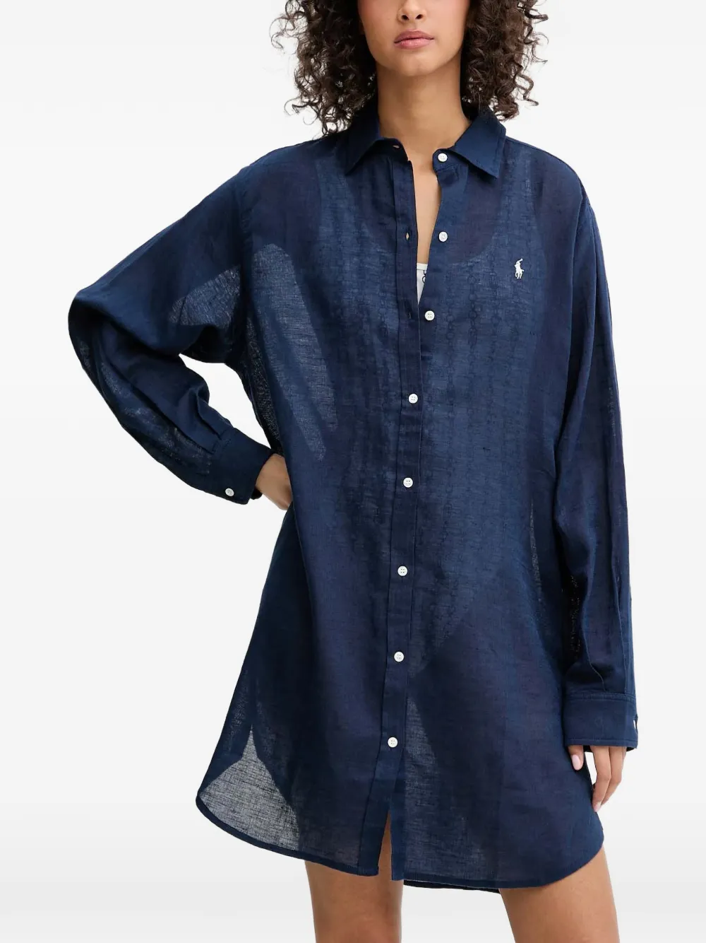 Polo Ralph Lauren Polo Pony beach dress - Blau