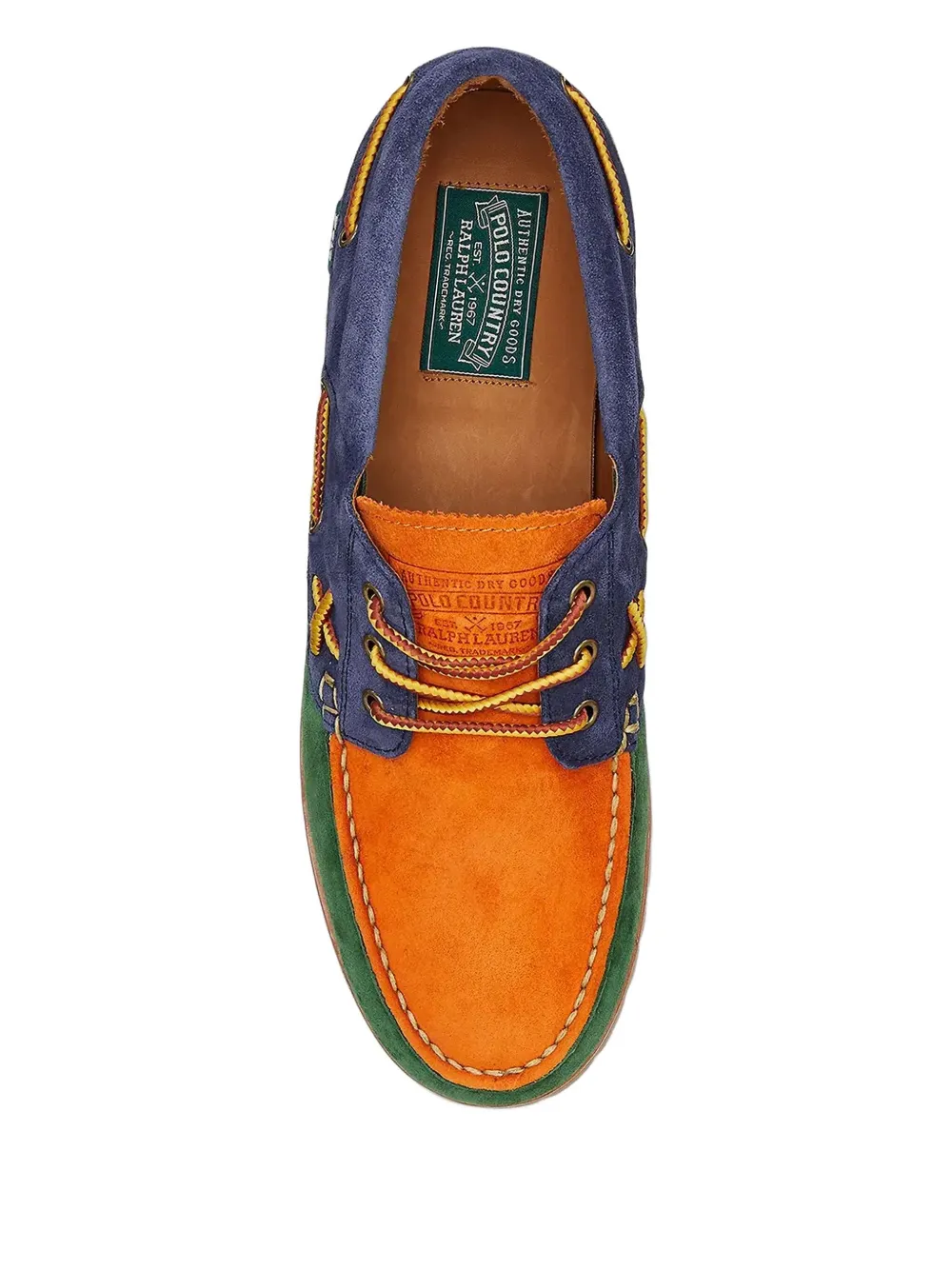 Polo Ralph Lauren suede boat shoes Blue