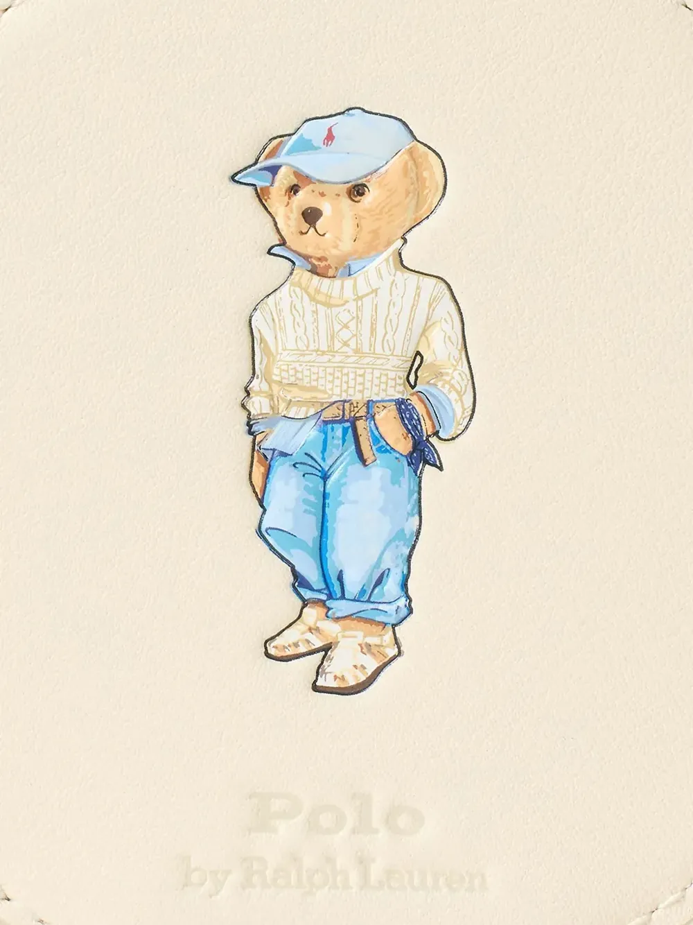 Polo Ralph Lauren Portemonnee met Polo Bear-print Beige