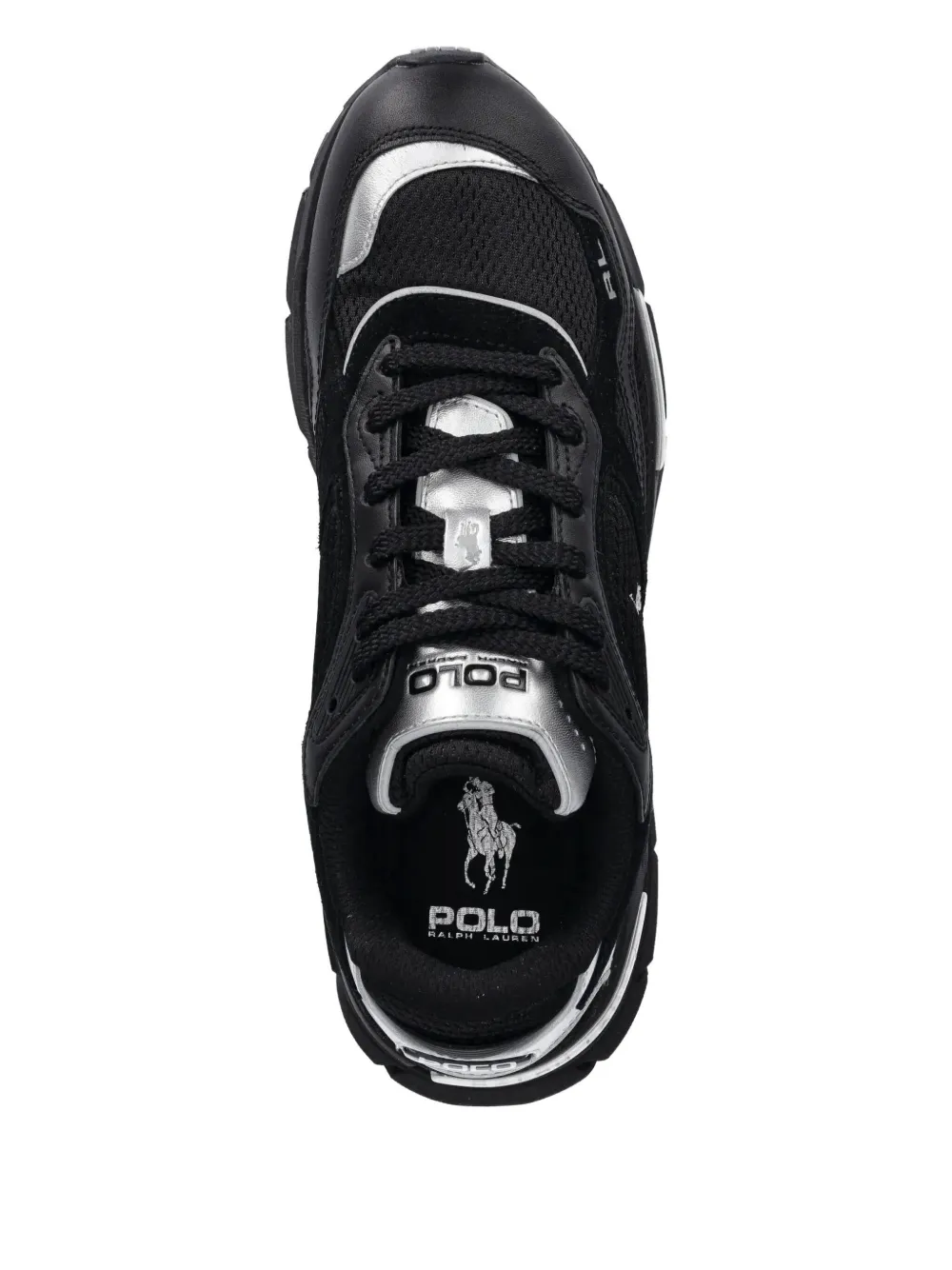 Polo Ralph Lauren leather sneakers Black